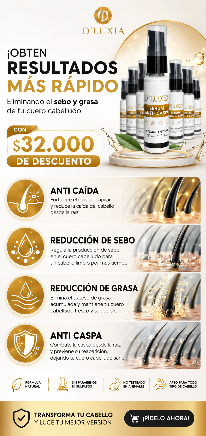 SERUM ANTI-CASPA 30mL